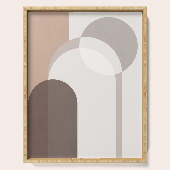 abstract minimal #1 Serving Tray Gallery Image 1