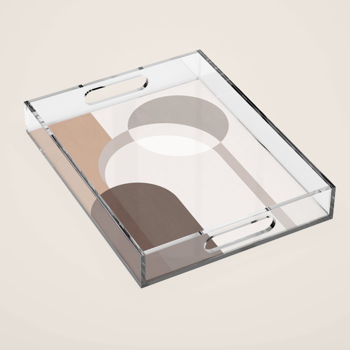 abstract minimal #1 Acrylic Tray Gallery Image 1
