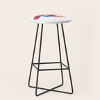 Rainbow guppy 3 Stool Gallery Image 1