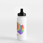Rainbow guppy 3 Water Bottle Gallery Image 2