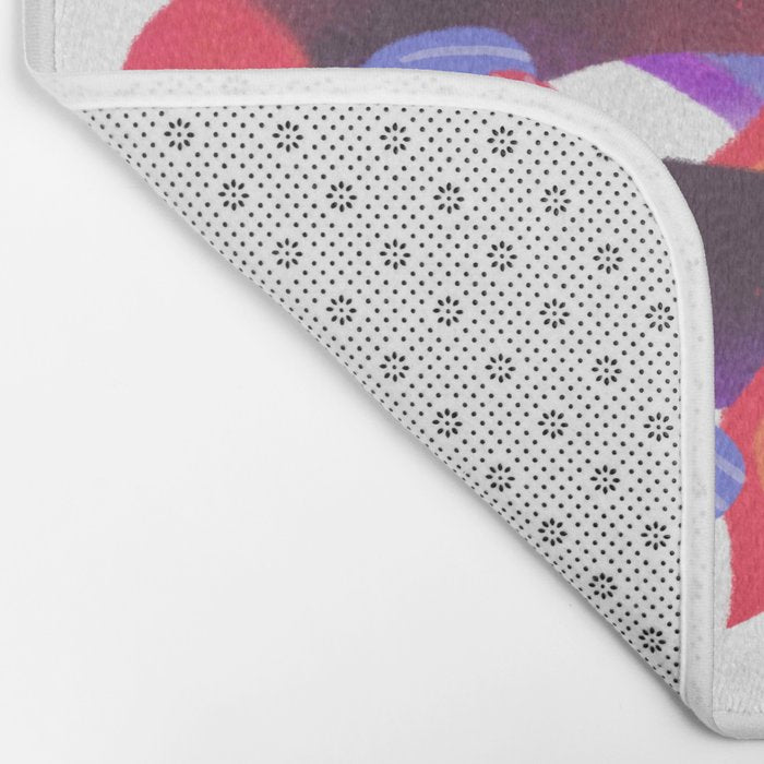 Rainbow guppy 3 Bath Mat Gallery Image 2