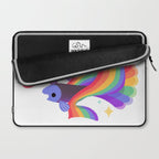 Rainbow guppy 3 Laptop Sleeve Gallery Image 2