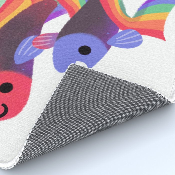Rainbow guppy 3 Rug Gallery Image 4