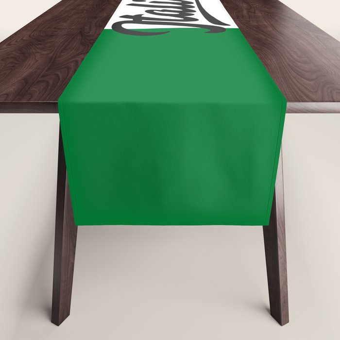 Italian Flag Table Runner Gallery Image 1