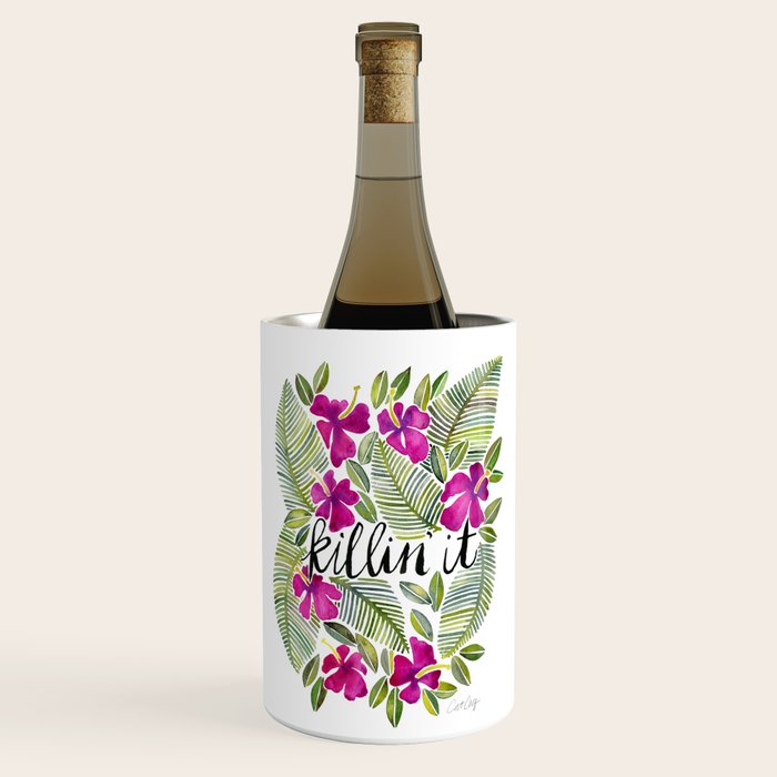 Killin' It - Tropical Pink Wine Chiller Gallery Image 1