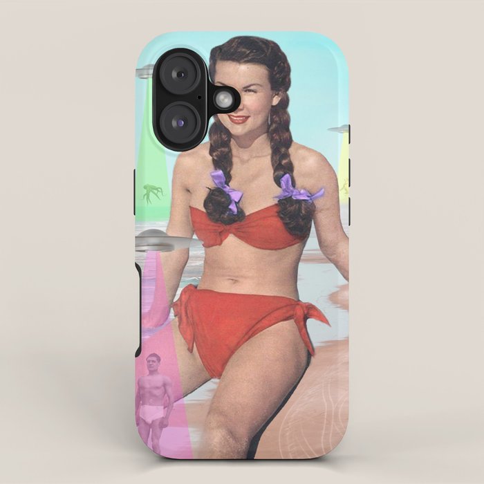 Abductions on the Beach iPhone Case Gallery Image 1