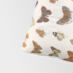 Vintage Scientific Insect Butterfly Moth Biological Hand Drawn Species Art Illustration Pillow Sham Gallery Image 4