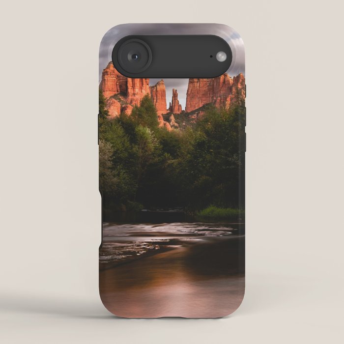 Sedona Vortex II - Chimney Rock Desert Photography iPhone Case Gallery Image 2