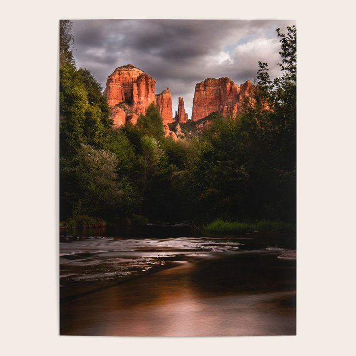 Sedona Vortex II - Chimney Rock Desert Photography Poster Gallery Image 4