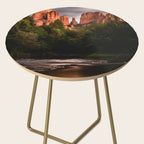 Sedona Vortex II - Chimney Rock Desert Photography Side Table Gallery Image 2