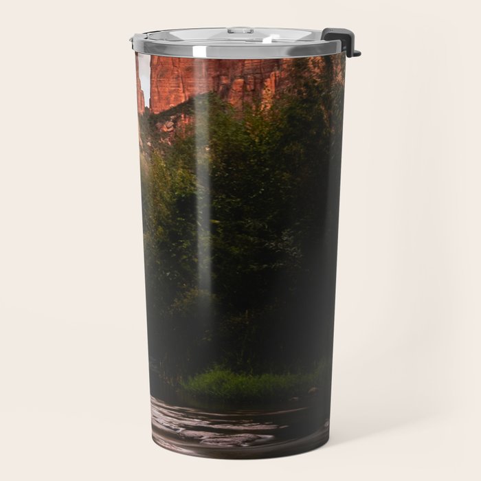 Sedona Vortex II - Chimney Rock Desert Photography Travel Mug Gallery Image 2