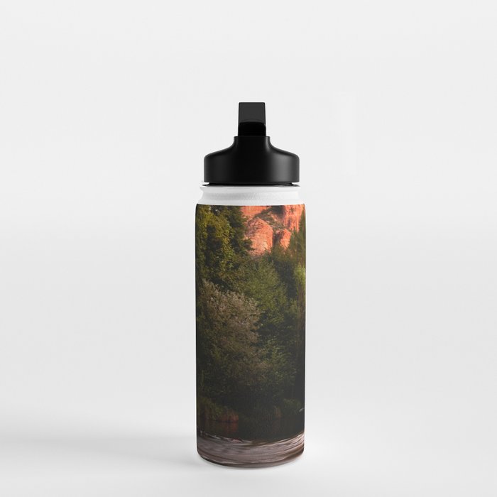 Sedona Vortex II - Chimney Rock Desert Photography Water Bottle Gallery Image 3
