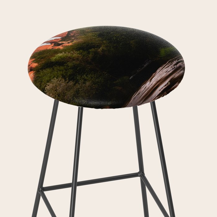 Sedona Vortex II - Chimney Rock Desert Photography Stool Gallery Image 2