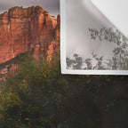 Sedona Vortex II - Chimney Rock Desert Photography Wall Tapestry Gallery Image 3