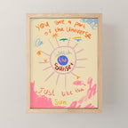 WATCH THE SUNSET Mini Art Print Gallery Image 1