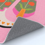 Cowgirl boots - 'Booty-licious' pun in pink Rug Gallery Image 4