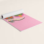 Cowgirl boots - 'Booty-licious' pun in pink Yoga Mat Gallery Image 2