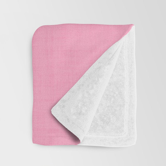 Cowgirl boots - 'Booty-licious' pun in pink Throw Blanket Gallery Image 3