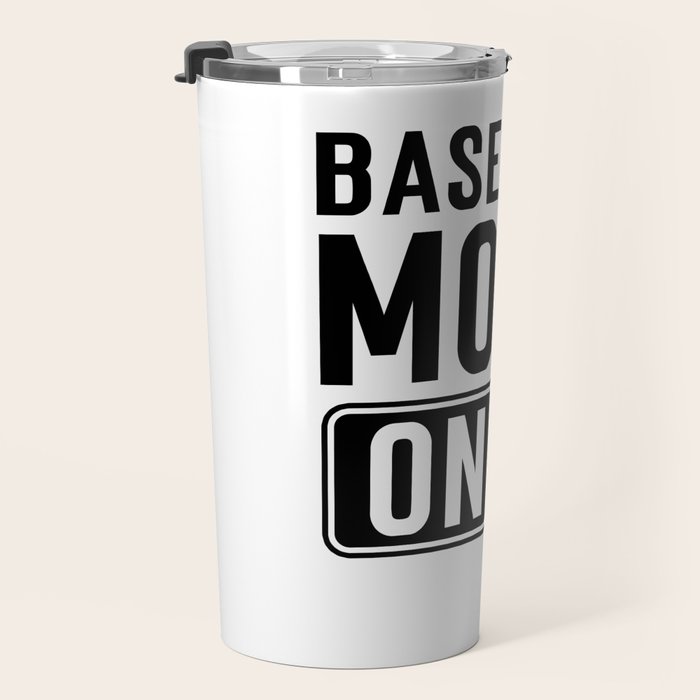 Baseball Mode On Travel Mug Gallery Image 3
