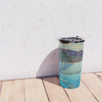 Tsuchiya Koitsu Vintage Japanese Woodblock Print Fall Autumn Mount Fuji Travel Mug Gallery Image 4