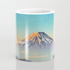 Tsuchiya Koitsu Vintage Japanese Woodblock Print Fall Autumn Mount Fuji Coffee Mug Gallery Image 4