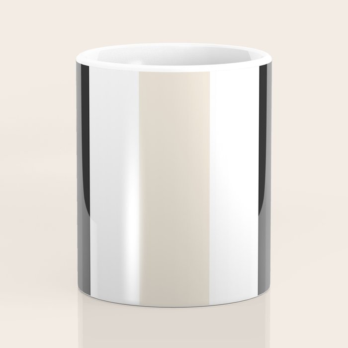 Accent (Black & Cream) Coffee Mug Gallery Image 4