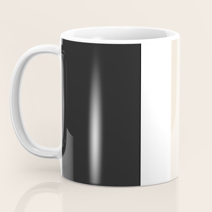 Accent (Black & Cream) Coffee Mug Gallery Image 3