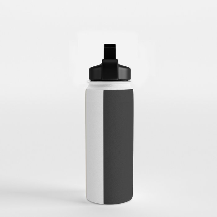 Accent (Black & Cream) Water Bottle Gallery Image 2