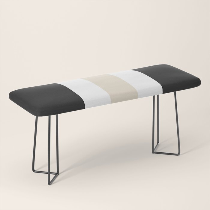 Accent (Black & Cream) Bench Gallery Image 1