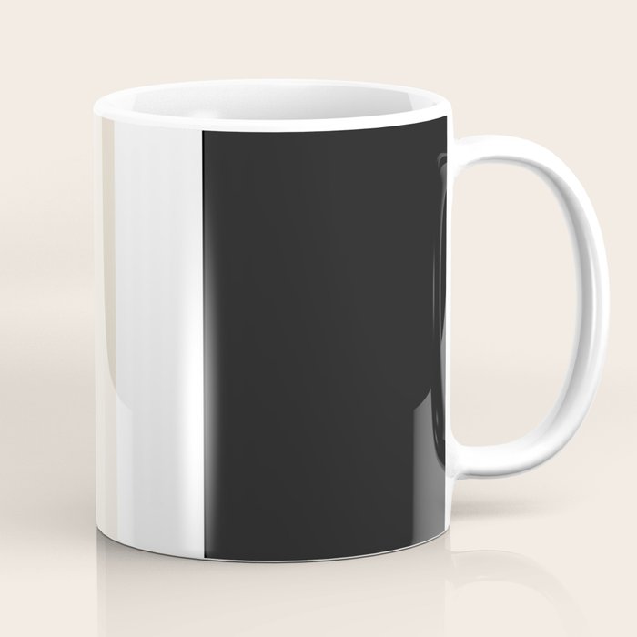 Accent (Black & Cream) Coffee Mug Gallery Image 1