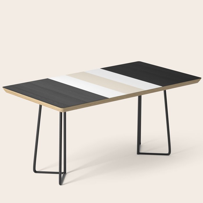 Accent (Black & Cream) Coffee Table Gallery Image 1