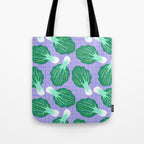 Bokchoy Pattern Tote Bag Gallery Image 1