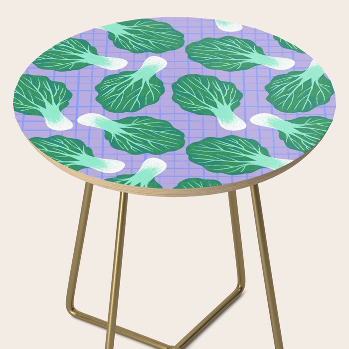 Bokchoy Pattern Side Table Gallery Image 2