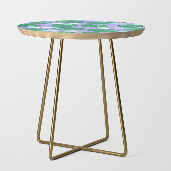 Bokchoy Pattern Side Table Gallery Image 1