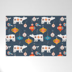 Christmas Retro decorations no2 Welcome Mat Gallery Image 1
