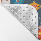 Christmas Retro decorations no2 Bath Mat Gallery Image 2