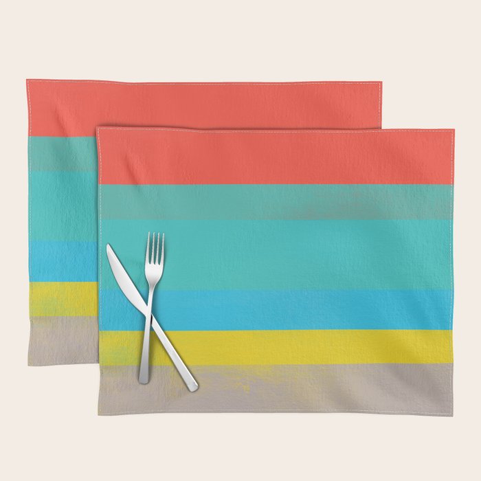 stripe study 40 Placemat Gallery Image 1