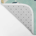 Mistletoe? (Black Cat) Bath Mat Gallery Image 2