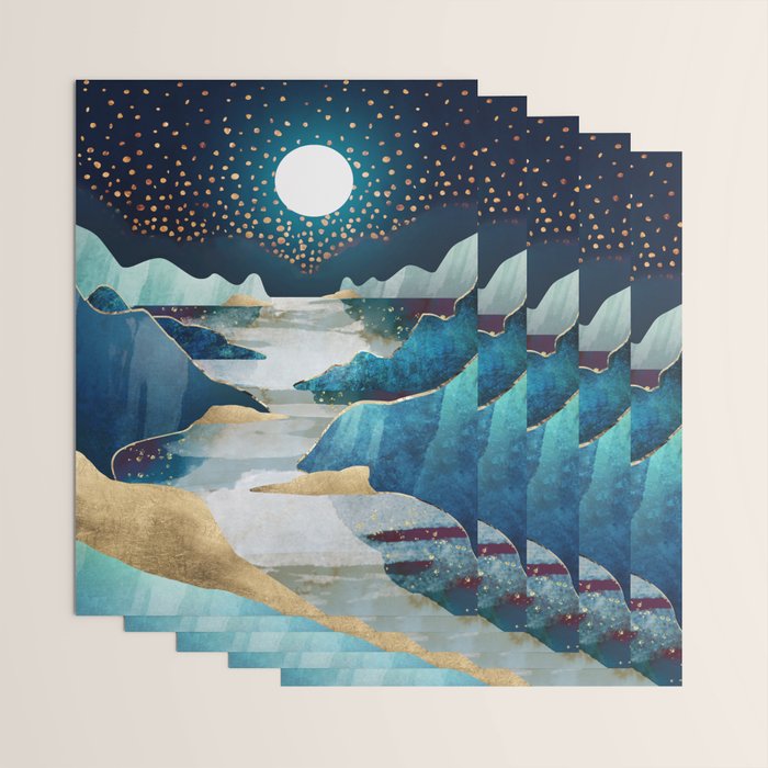 Moon Glow Wrapping Paper Gallery Image 3
