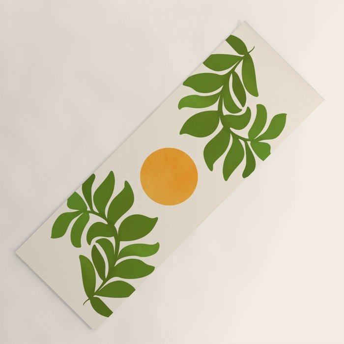 Boho Summer Scene Window Series Yoga Mat Gallery Image 1