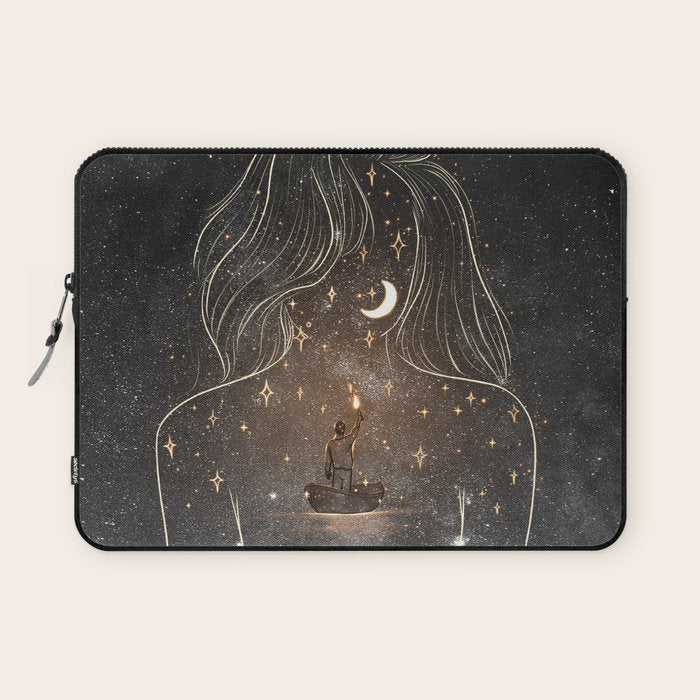 I see the universe in you. Laptop Sleeve Gallery Image 1