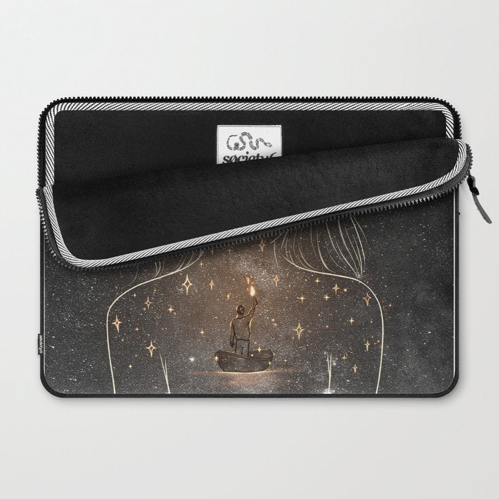 I see the universe in you. Laptop Sleeve Gallery Image 2