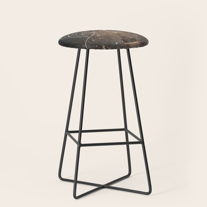 I see the universe in you. Stool Gallery Image 1