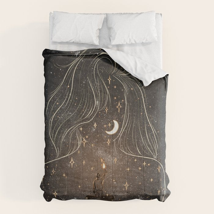 I see the universe in you. Comforter Gallery Image 6