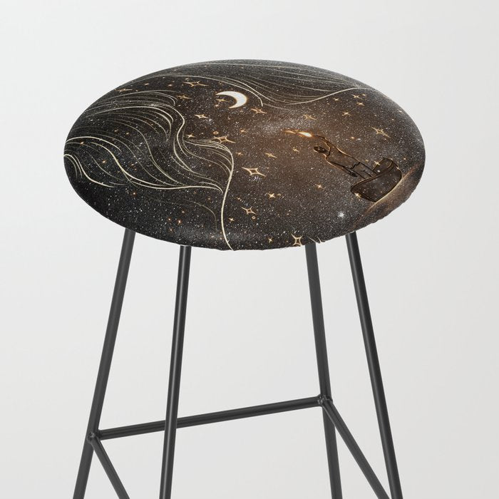 I see the universe in you. Stool Gallery Image 2