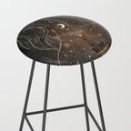 I see the universe in you. Stool Gallery Image 2