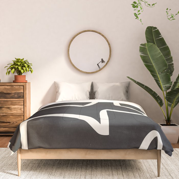 abstract minimal 61 Comforter Gallery Image 3