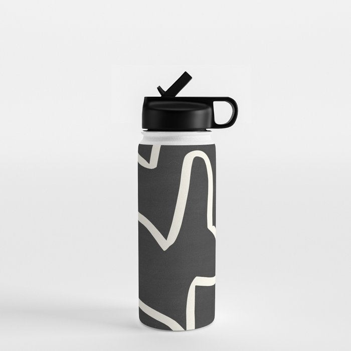 abstract minimal 61 Water Bottle Gallery Image 1