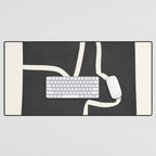 abstract minimal 61 Desk Mat Gallery Image 1