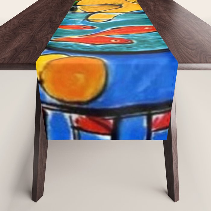 Henri Matisse - Cat With Red Fish still life painting Table Runner Gallery Image 1